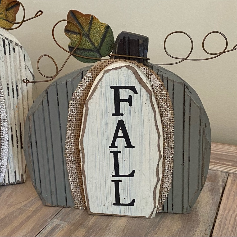 Rustic Pumpkin “Welcome Fall” Set🍂 - Picture 3 of 7